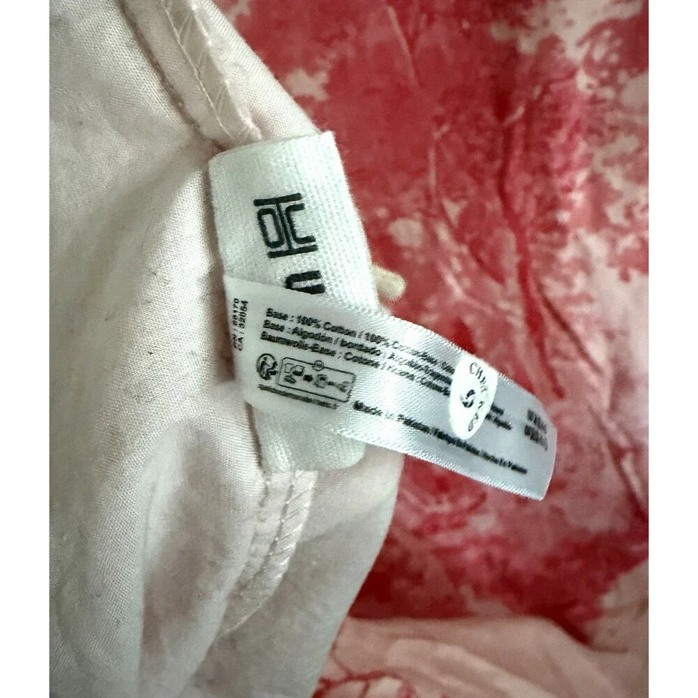 Urban Outfitters UO Home Cotton Pink Goose Toile Breezy Duvet Cover Twin/Twin XL